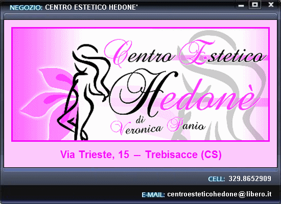 Hedonè - Trebisacce (CS) - Centro Estetico di Veronica PaniO